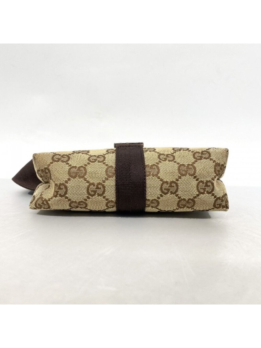 Gucci Waist Bag GG Canvas Brown Silver - Picture 3 of 10